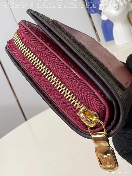 Official oldcobbler WALLET-11.5*8.5*2.2cm LOUIS VUITTON Lou 0805